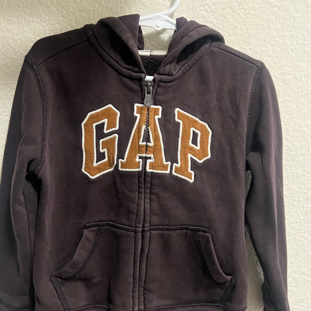 GAP Kids Dark Brown Hoodie